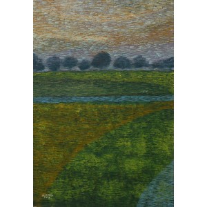 Arif Channa, 12 x 18 Inch, Oil on Canvas, Landscape Painting, AC-ARC-005